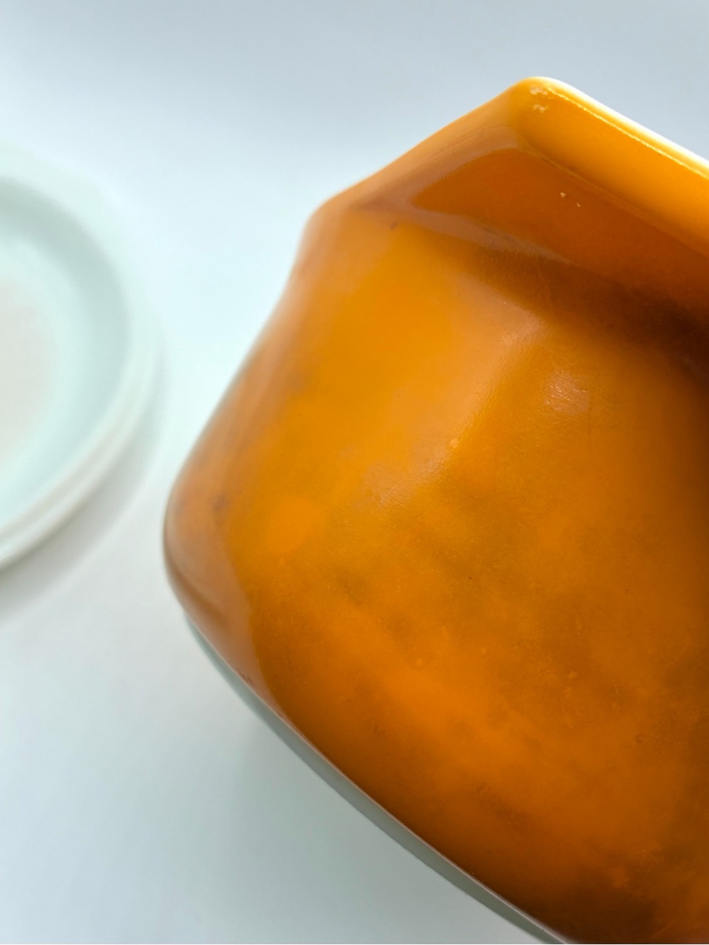 Vintage Pyrex Daisy Sunflower Orange Oval Casserole Dish #043 1.5qt - Picture 7 of 11